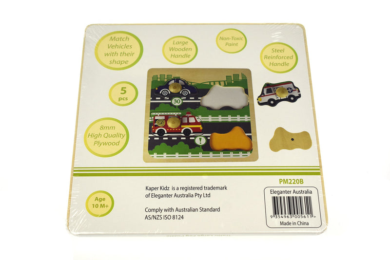 TRAFFIC LARGE PEG PUZZLE