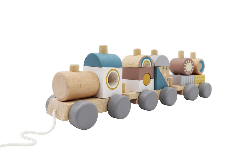 CALM & BREEZY STACKING BLOCK TRAIN