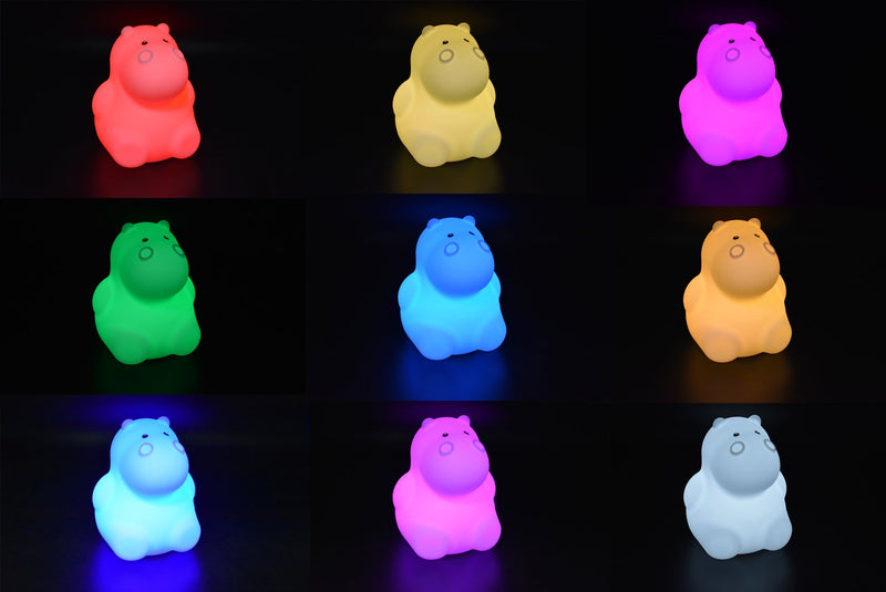 BEDTIME BUDDY HORACE THE HIPPO  NIGHT LIGHT