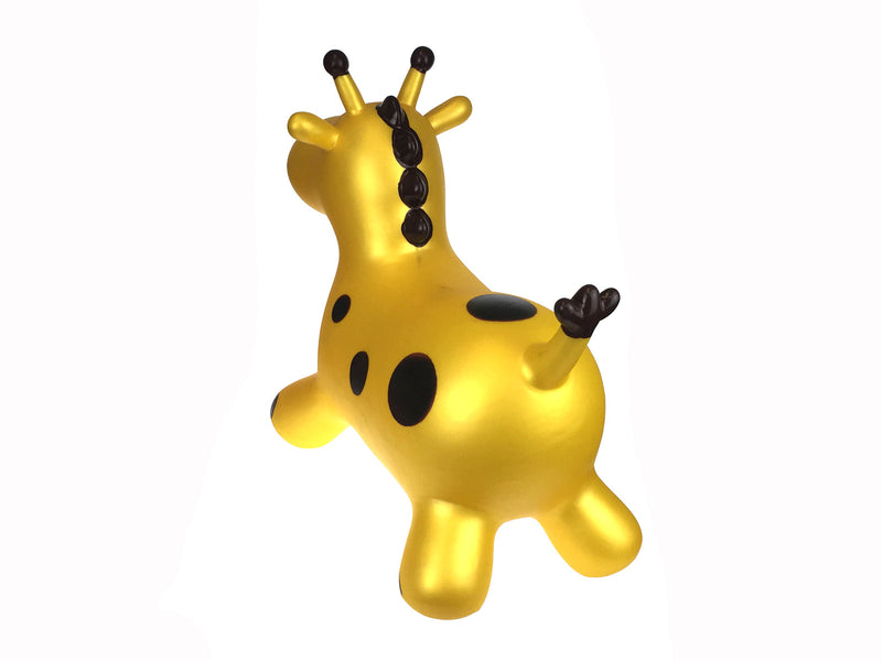 BOUNCY RIDER GOLD GIRAFFE