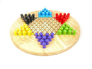CHINESE CHECKER 30CM WOODEN BOARD GAME