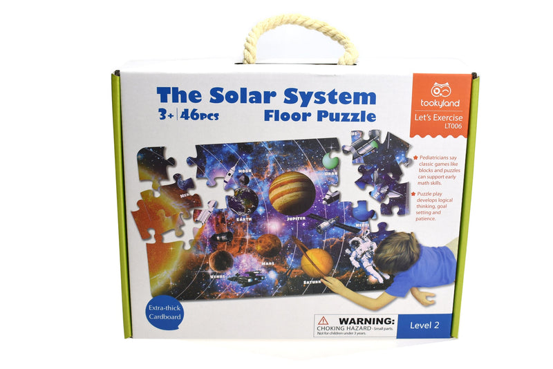 SOLAR SYSTEM JIGSAW FLOOR PUZZLE 46PCS