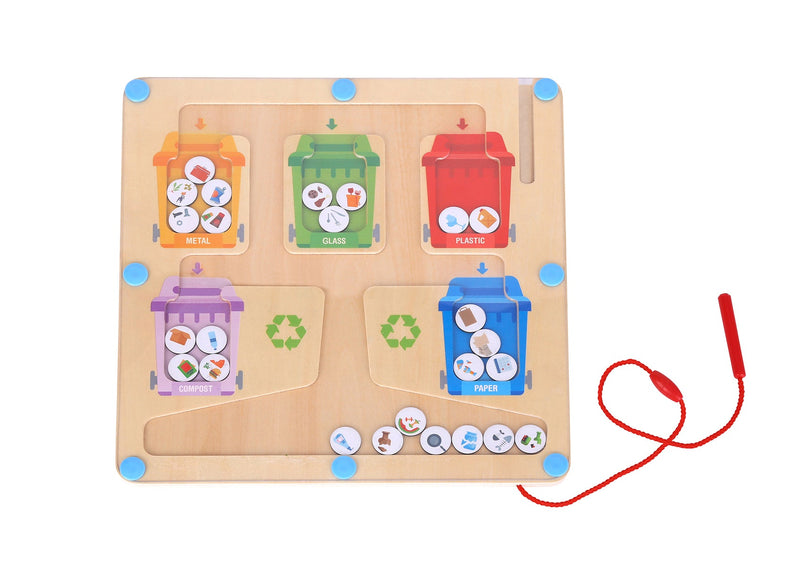 RECYCLING MAZE GAME
