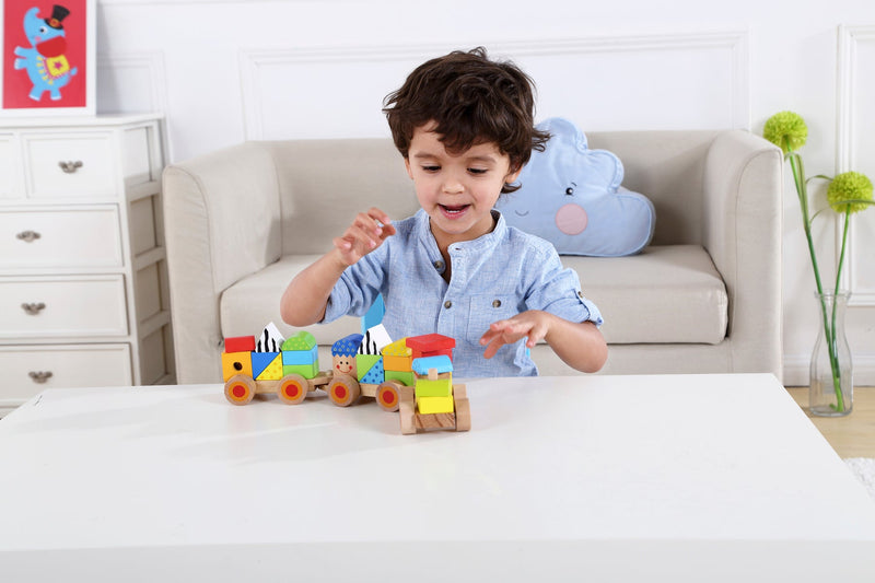 WOODEN STACKING TRAIN