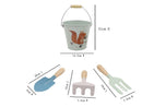CALM & BREEZY KIDS GARDEN TOOL 4PCS SET BLUE