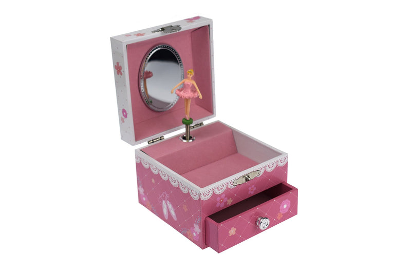 ANNA BALLERINA SQUARE MUSIC BOX