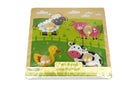 FARM ANIMAL LARGE PEG PUZZLE