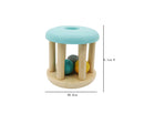 CALM & BREEZY WOODEN RATTLE GREEN