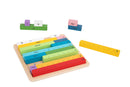 MATCHING STACKING PEGS MATHS LEARNING RODS