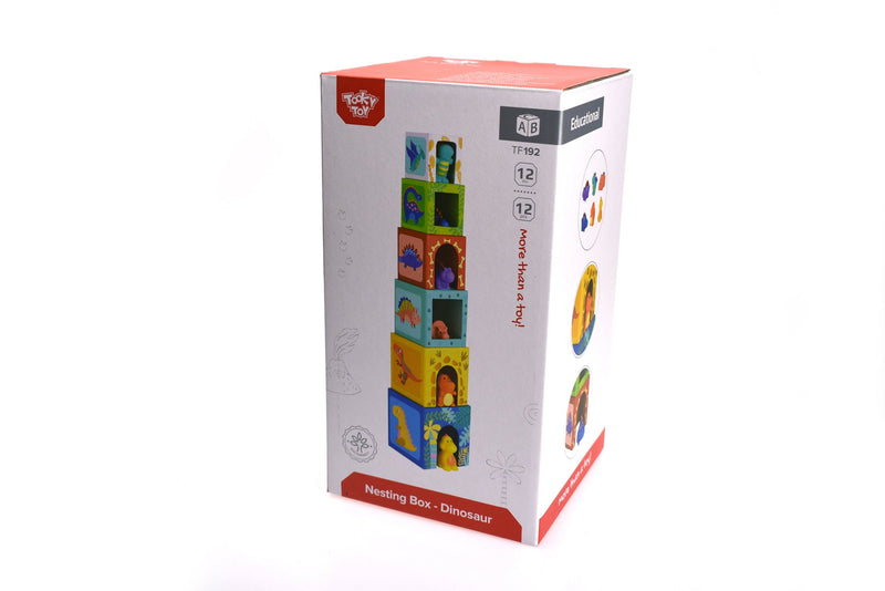 NESTING BOXES DINOSAUR