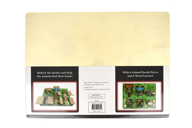 MY FUNNY ZOO LATCHES PUZZLE
